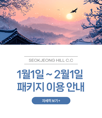 1월1일 ~ 2월1일 
패키지 이용 안내