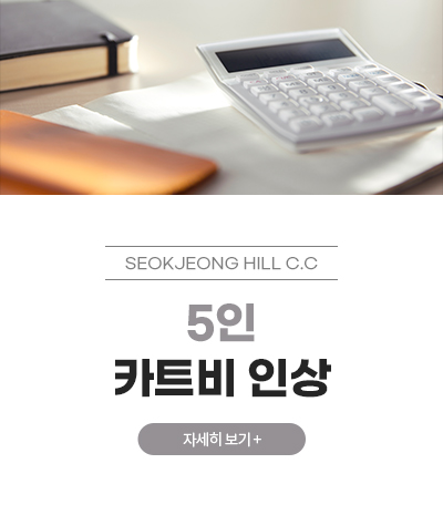 5인 카트비인상